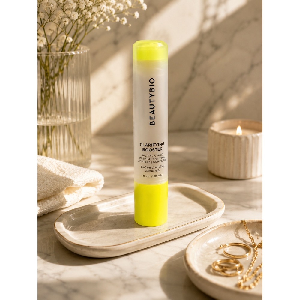 BeautyBio Clarifying Booster Salicylic Acid Azelaic Acid Blemish Treatment 1oz